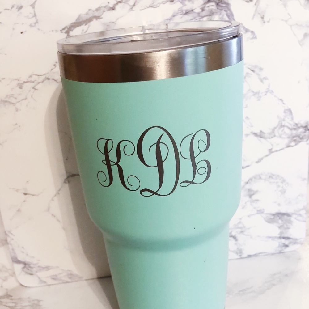 Personalized Monogram detail for Yeti cup! - Picture 2 of 3